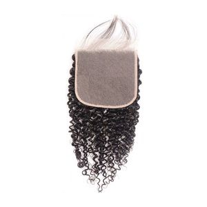 5x5 inch lace closure, Brazilian Curly.